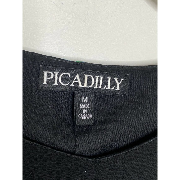 PICADILLY Women’s Multicolor TieDye Long Sleeve Knit Sheath Dress Size M E5 - Picture 3 of 5